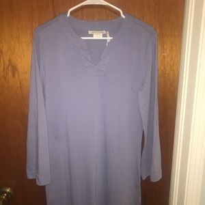 Light purple Coyuchi Tunic